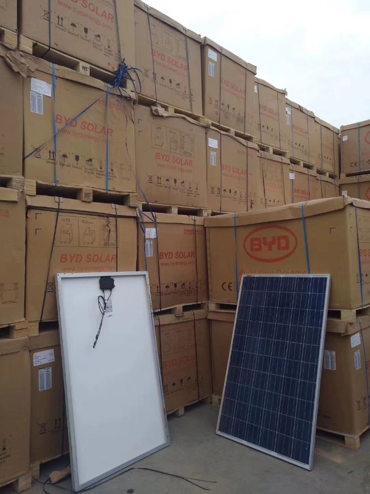 Byd solar discount panels price